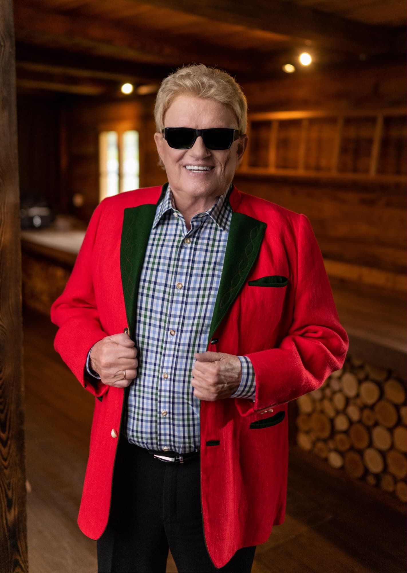 Heino in der Trachtenjacke