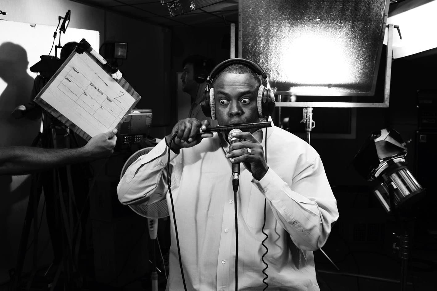 Michael Winslow live on stage